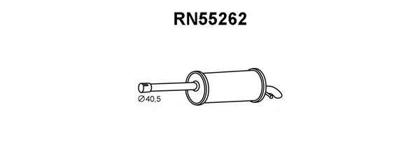 Глушитель выхлопных газов конечный