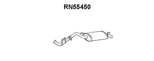 Глушитель выхлопных газов конечный
