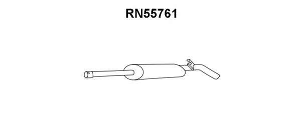 Предглушитель выхлопных газов