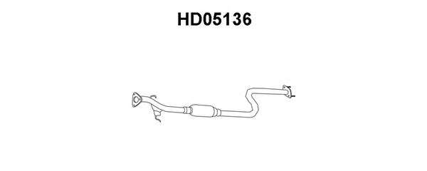 Средний глушитель выхлопных газов