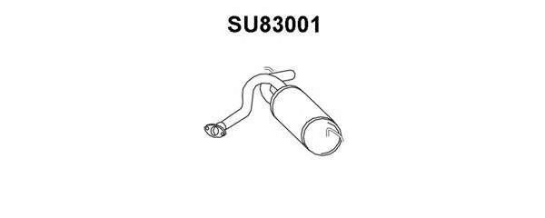 Глушитель выхлопных газов конечный