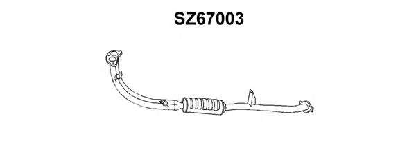 Предглушитель выхлопных газов
