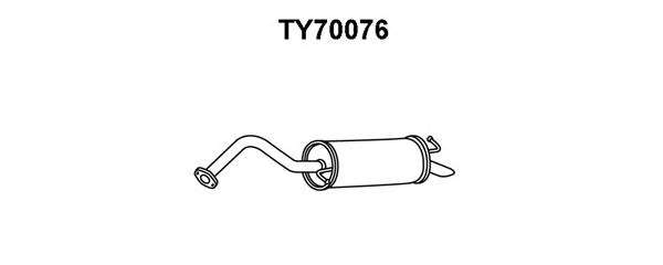 Глушитель выхлопных газов конечный