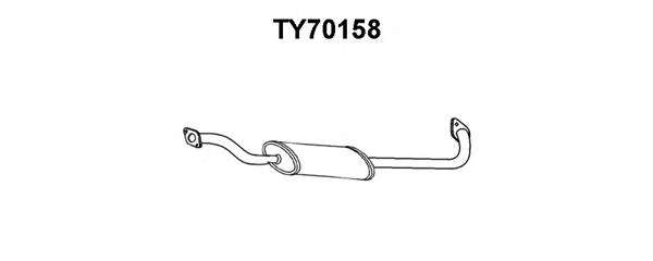 Предглушитель выхлопных газов