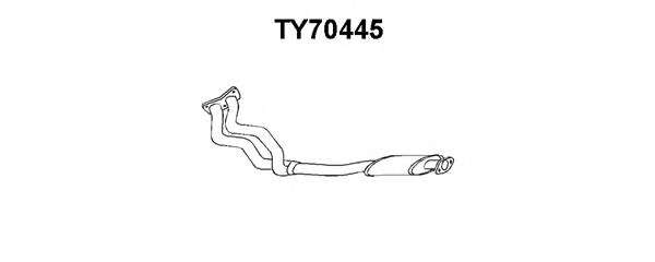 Предглушитель выхлопных газов