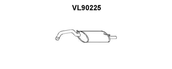 Глушитель выхлопных газов конечный