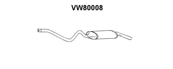 Глушитель выхлопных газов конечный