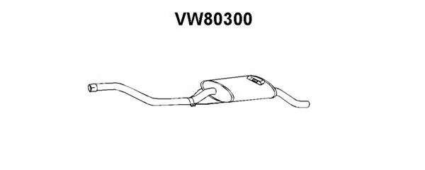 Глушитель выхлопных газов конечный