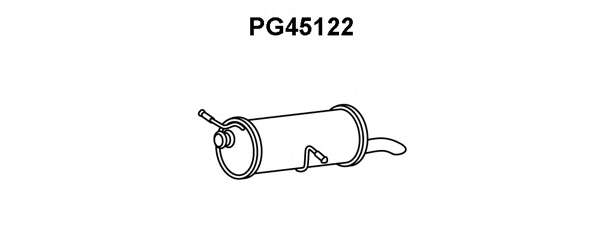 Глушитель выхлопных газов конечный