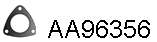 Прокладка, труба выхлопного газа