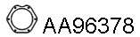 Прокладка, труба выхлопного газа
