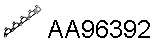 Прокладка, труба выхлопного газа