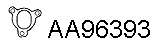 Прокладка, труба выхлопного газа