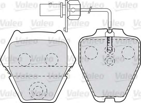 Комплект тормозных колодок, дисковый тормоз