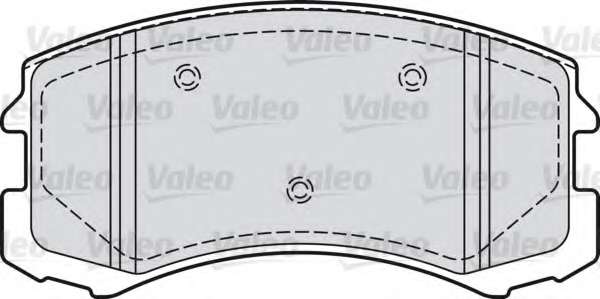 Комплект тормозных колодок, дисковый тормоз