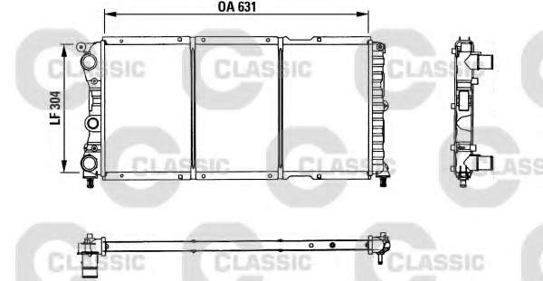 Радиатор, охлаждение двигателя