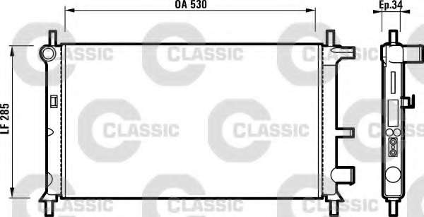 Радиатор, охлаждение двигателя