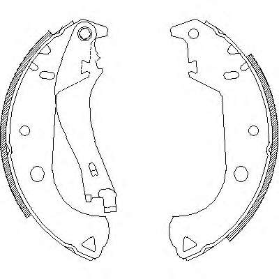 Комплект тормозных колодок