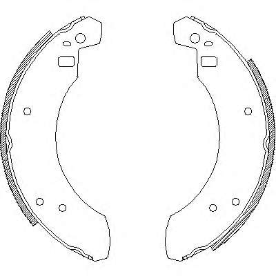 Комплект тормозных колодок