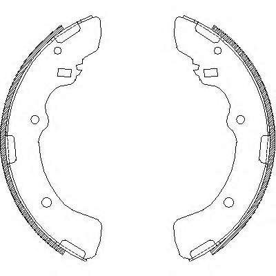 Комплект тормозных колодок
