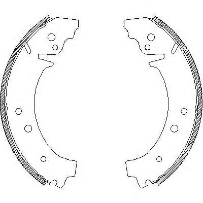 Комплект тормозных колодок