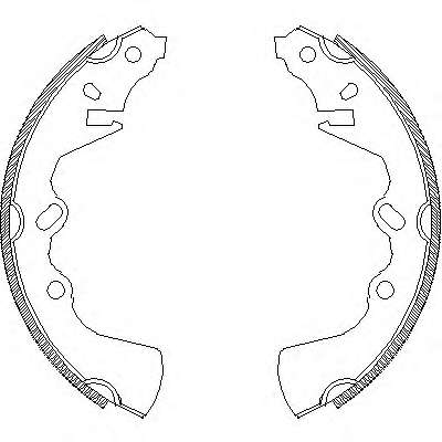 Комплект тормозных колодок