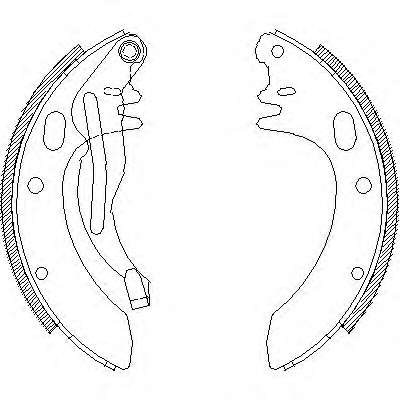 Комплект тормозных колодок