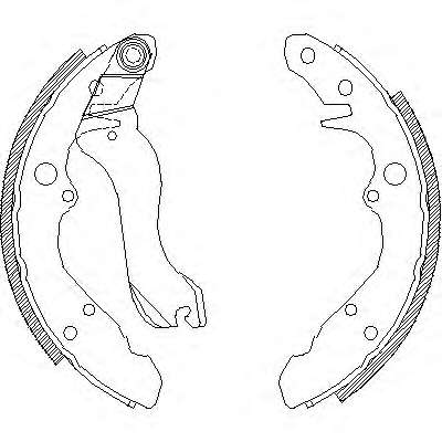 Комплект тормозных колодок