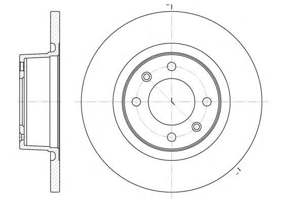 Диск гальмівний