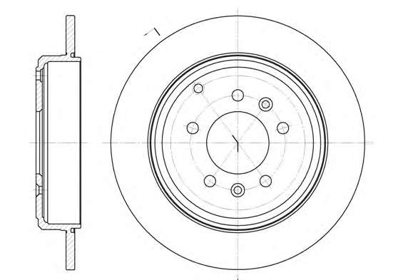 Диск гальмівний