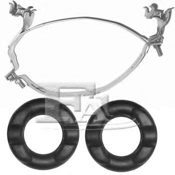 Кронштейн, глушитель