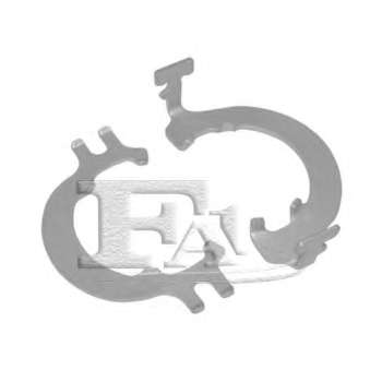 Кронштейн кріплення системи вихлопної MB A-class (W169) 04-12 (к-кт)