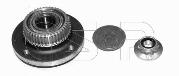 Підшипник маточини (задньої) VW Polo/Lupo 99-05 (+ABS) (к-кт)