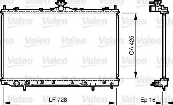 Радиатор, охлаждение двигателя