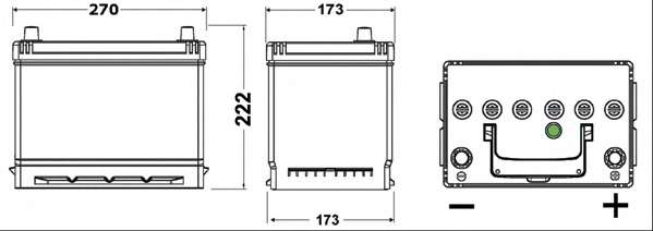 Стартерная аккумуляторная батарея