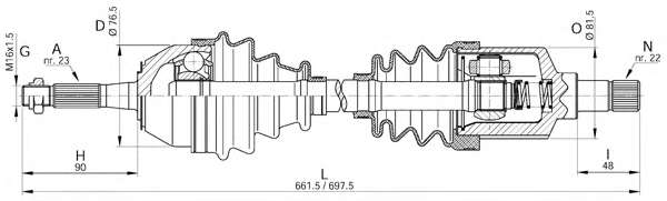 Приводной вал