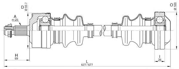 Приводной вал