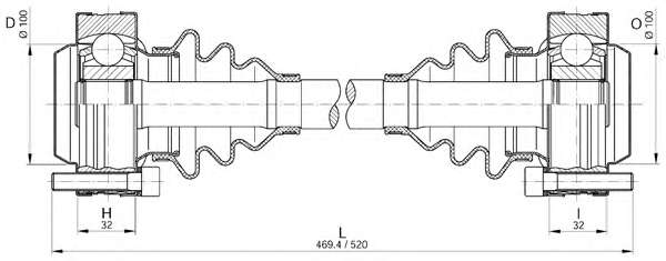 Приводной вал