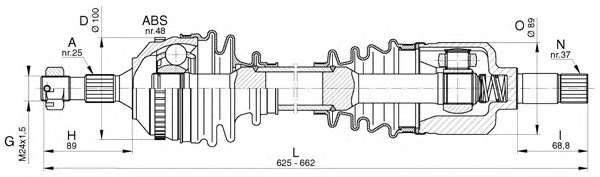 Приводной вал