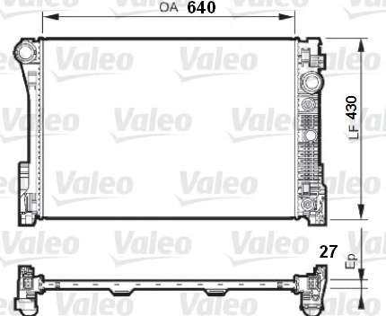 Радиатор, охлаждение двигателя