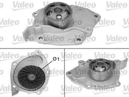 Насос водяний VALEO 526010 RENAULT MEGANE III 1.5DCI, 1.9DCI 08-, SCENIC III 1.9DCI 09-