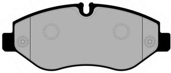 Комплект тормозных колодок, дисковый тормоз