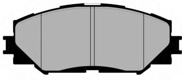 Комплект тормозных колодок, дисковый тормоз
