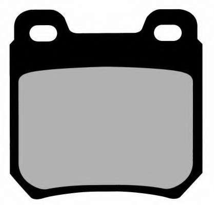 Комплект тормозных колодок, дисковый тормоз