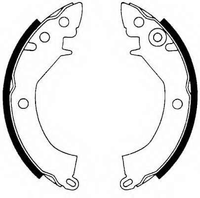Комплект тормозных колодок