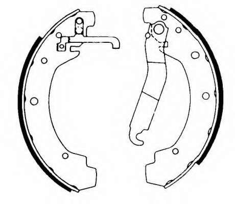 Комплект тормозных колодок