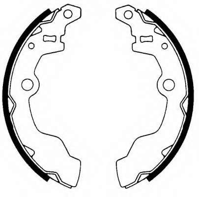 Комплект тормозных колодок