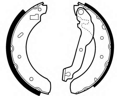 Комплект тормозных колодок