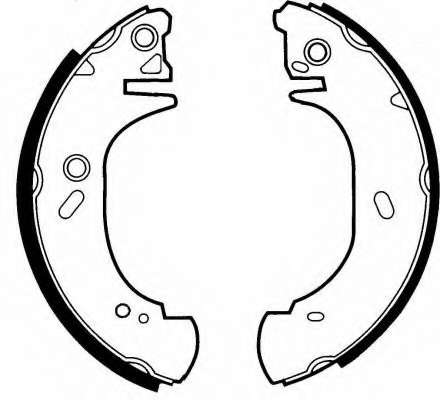 Комплект тормозных колодок