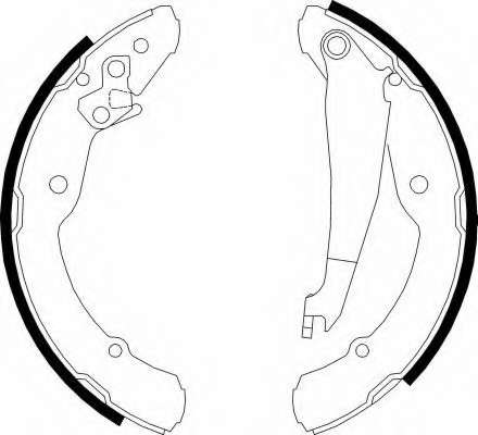 Комплект тормозных колодок